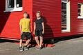 Karolin Siebke und Linus Weyer bauen sich in Ansbach ein 20 Quadratmeter großes Tiny House.