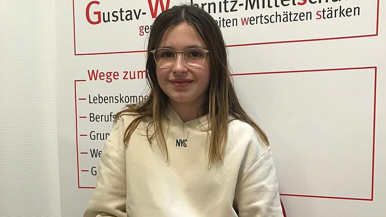 Tessa Völker, Siegerin des Vorlesewettbewerb.