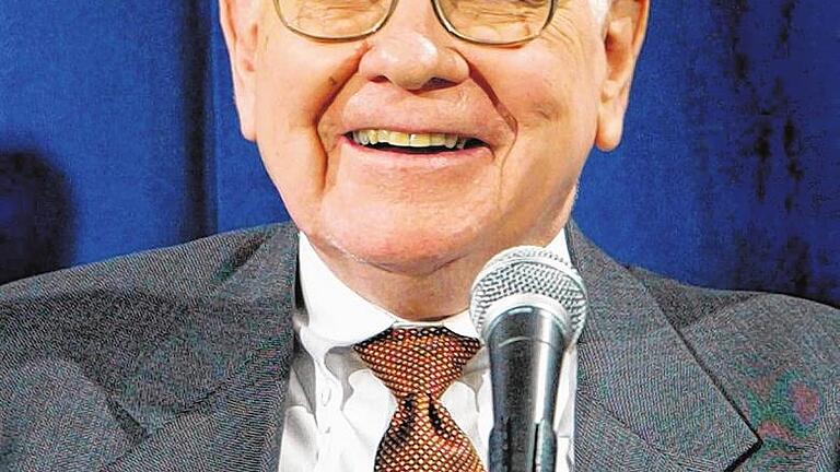 Börsenguru: Warren Buffett machte Milliarden. Börsenguru: Warren Buffett machte Milliarden.