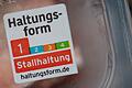Fleischkennzeichnung       -  Die seit 2019 bestehende freiwillige &bdquo;Haltungsform&rdquo;-Kennzeichnung der Supermarktketten gilt für Fleisch und verarbeitete Produkte von Schwein, Rind und Geflügel.