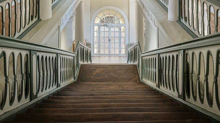 Das Residenzschloss Mergentheim gilt&nbsp; als architektonisches Kleinod. Insbesondere seine Treppen sind ein Blickfang.