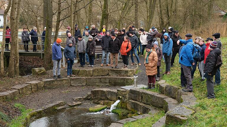 Zwischenstopp an der Quelle. Zwischenstopp an der Quelle.