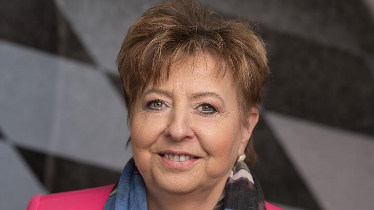 Gerlinde Martin auf Obervolkach. Gerlinde Martin auf Obervolkach.
