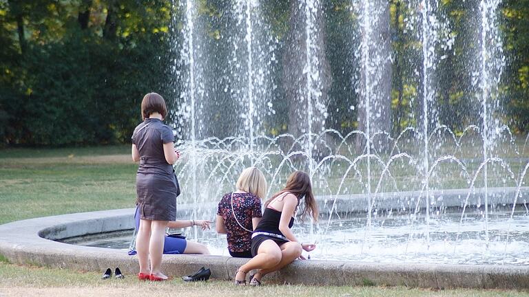 An diesen neun Orten überstehen Sie die Hitze in Schweinfurt