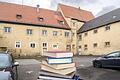 Werden bald Bücher in Bad Neustadts Alte Amtskellerei einziehen? Zum Stand des Sanierungsprojekts Fronhof zu einem kulturellen Zentrum informiert die Stadt Bad Neustadt am Mittwoch interessierte Bürger in der Stadthalle.