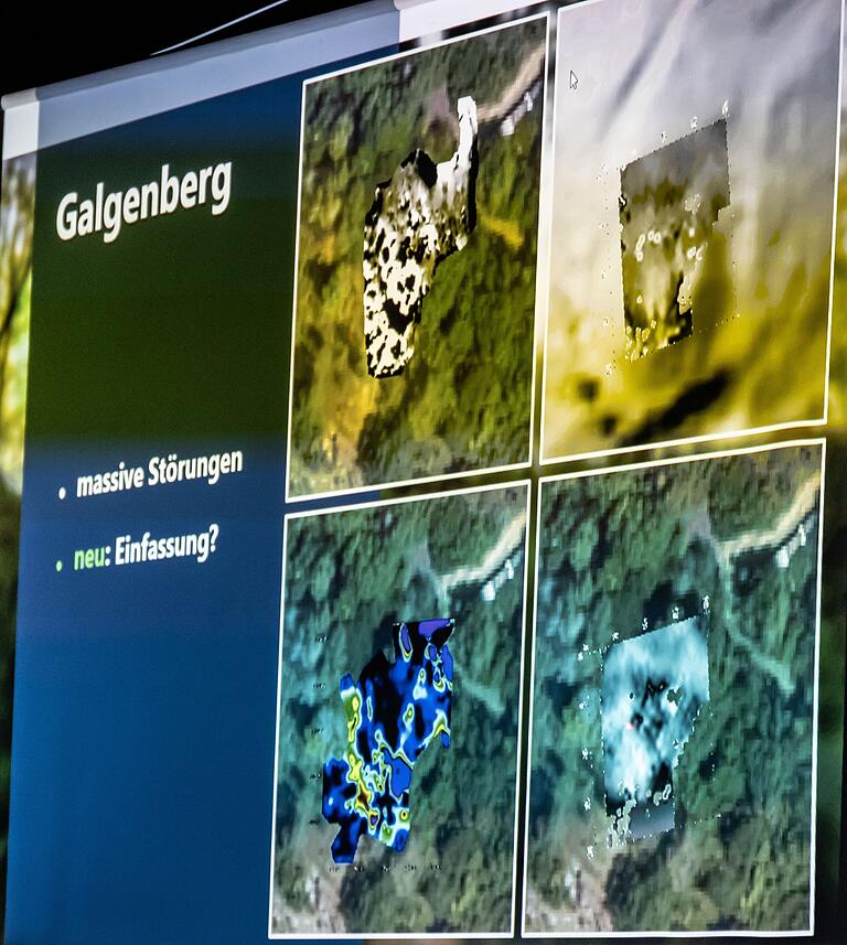 Die Ergebnisse aller drei Messmethoden für einen Messbereich. Die Auswertung erfordert die Spezialkenntnisse des Geologen. Die Ergebnisse aller drei Messmethoden für einen Messbereich. Die Auswertung erfordert die Spezialkenntnisse des Geologen.