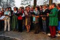Musikalischer Mai: Zum Abschluss des 40. Maisingens gab es einen gemeinschaftlichen Auftritt aller Chöre.
