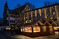 Gibt es einen Schweinfurter Weihnachtsmarkt? Die Stadt hat den Aufbau gestoppt, bis die Ministerpräsidentenkonferenz am Donnerstag entschieden hat. Das Bild stammt aus dem vergangenen Jahr.