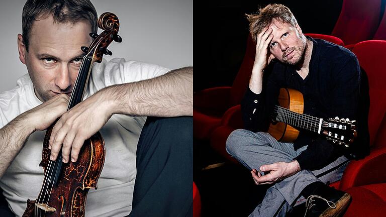 Florian Mayer (links) und Malte Vief präsentieren in Aub ihr Programm 'Heavy Classic'. Florian Mayer (links) und Malte Vief präsentieren in Aub ihr Programm 'Heavy Classic'. 
