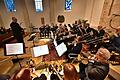 Beim Passionskonzert in der Dreieinigkeitskirche bot der Posaunenchor ein abwechslungsreiches und anspruchsvolles Programm.