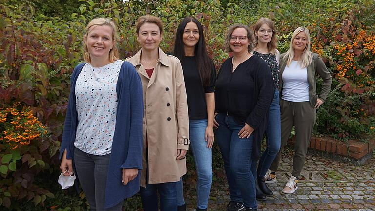 Seit September ein gemeinsames Team (von links): Rosie Böhm, Barbara Kothe, Annika Schwenk, Miriam Möller-Kraft, Tamara Halfwassen und Saskia Stock.