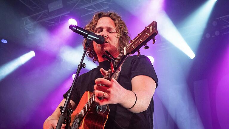 Michael Schulte tritt am 3. Januar 2025 in Bad Kissingen auf.
