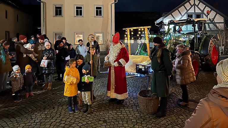 Nikolausbesuch in Braidbach.