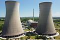 Die beiden Kühltürme des Kernkraftwerks in Grafenrheinfeld sollen am 16. August um 18.30 Uhr gesprengt werden.