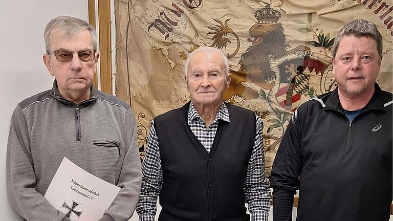 Auf dem Foto von links Linus Mäder, Walter Höhn-Schüßler und der 1. Vorsitzende Andreas Müller.
