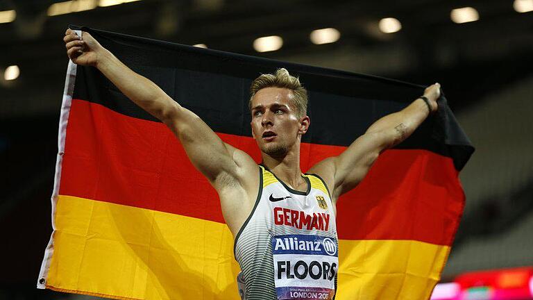 Medaillensammler - Johannes Floors sammelte bei der Paralympics-WM 2017 vier Medaillen. Medaillensammler - Johannes Floors sammelte bei der Paralympics-WM 2017 vier Medaillen.