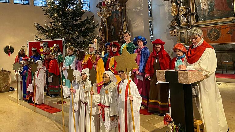 Sternsinger 2025 Gerchsheim St. Johannes