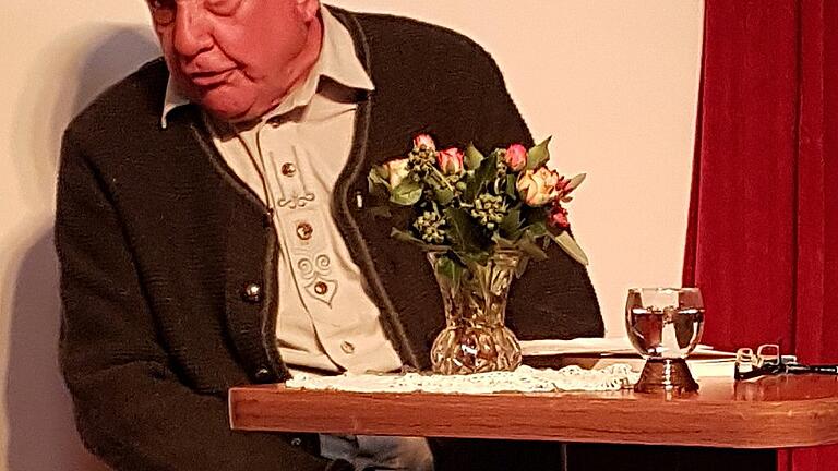 Schwabe Alfred Gaiser hat es an den Steigerwald verschlagen.