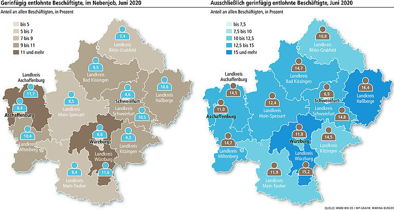 450-Euro-Jobs in Unterfranken: Warum sie heikel sein können 450-Euro-Jobs in Unterfranken: Warum sie heikel sein können