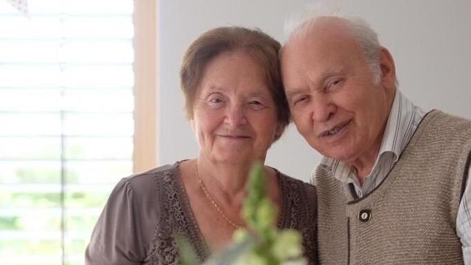 Anna und Johannes Ebel&nbsp; sind seit 60 Jahren verheiratet.