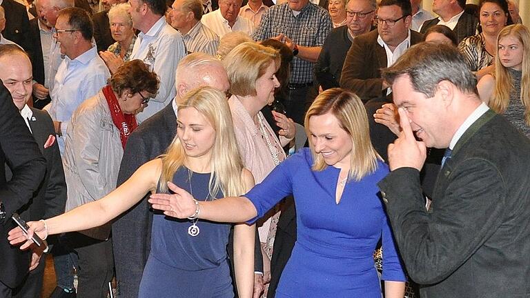 Eine der großen Erfolge der JU: Der Kreisverband Haßberge holte vor zwei Wochen Ministerpräsident Markus Söder zu seiner Jubiläumsfeier in Königsberg. Eine der großen Erfolge der JU: Der Kreisverband Haßberge holte vor zwei Wochen Ministerpräsident Markus Söder zu seiner Jubiläumsfeier in Königsberg.