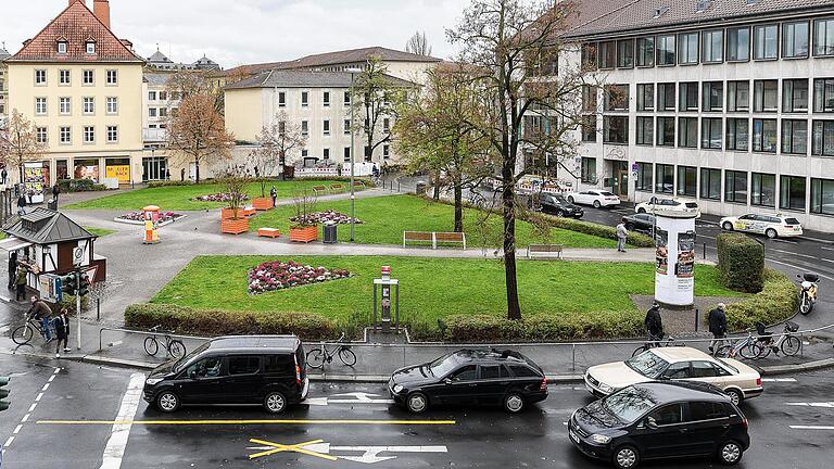 Der Kardinal-Faulhaber-Platz wurde nach dem Bürgerentscheid provisorisch begrünt. Jetzt geht es um seine endgültige Gestaltung.&nbsp;