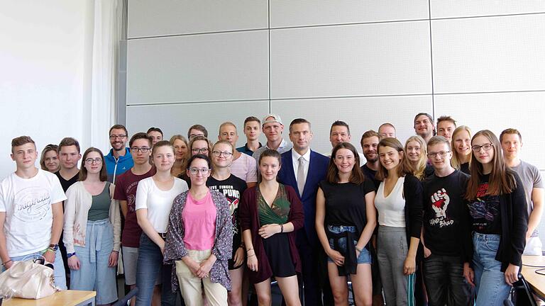 Schüler des Lohrer Gymnasiums waren auf Exkursion in Dresden und Umgebung. ?Foto: Gymnasium