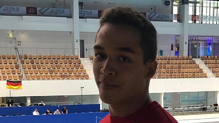 Erstmals bei einer Deutschen Meisterschaft am Start: Jonathan Bischoff.