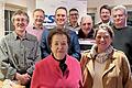 Langjährige CSU-Mitglieder: (von links) Paul Bieber, Georg Schiesser, Inge Adam, Mario Götz, Herbert Wehner, Erich Schneider, Barbara Schöner, Sandro Kirchner und Andreas Hämel       -  Langjährige CSU-Mitglieder: (von links) Paul Bieber, Georg Schiesser, Inge Adam, Mario Götz, Herbert Wehner, Erich Schneider, Barbara Schöner, Sandro Kirchner und Andreas Hämel