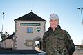 Standortälteste Stefan Josef Leonhard an der Hauptwache       -  Standortälteste Stefan Josef Leonhard an der Hauptwache