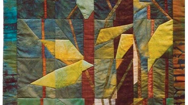 Unter dem Titel 'Quilts und Kleinkunst' zeigt Bärbel Grünewald im Pop-up-Store Kreativ-Sinn ab Samstag in Bad Brückenau ihre Werke.