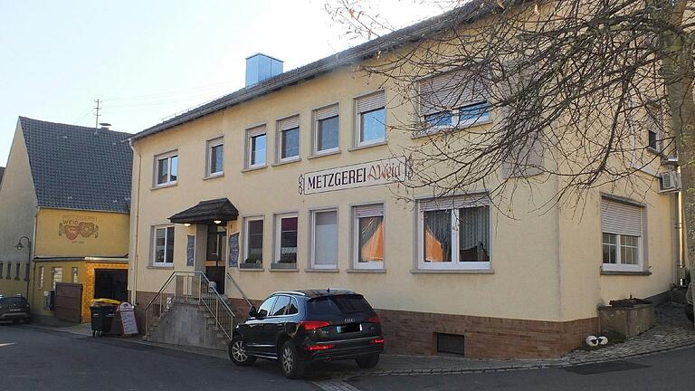 Die 1966 errichtete Metzgerei Weid ist längst zum Aushängeschild in Riedenheim geworden