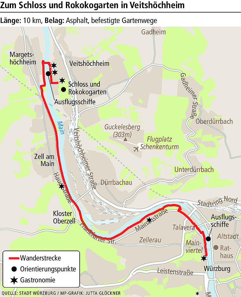 Freizeit: Die 5 schönsten Wanderungen bei Würzburg im Frühling