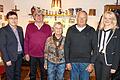 Die Treue gehalten: Für langjährige Mitgliedschaft beim VdK Unterelsbach wurden Heidemarie Berghammer (Mitte) und Berthold Eyring (rechts daneben) von Bürgermeisterin Birgit Erb (links), Ortsvorsitzendem Rudolf Klemm und Kreisgeschäftsführerin Lydia Vorndran geehrt.