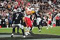 Las Vegas Raiders - Kansas City Chiefs       -  Travis Kelce erzielte einen Touchdown für die Chiefs.