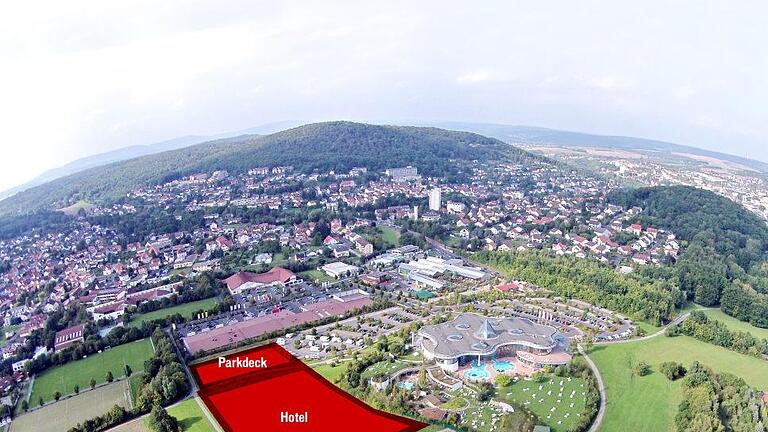 Auf dem 13 000 Quadratmeter großen Areal neben der Therme soll das Hotel entstehen. Ralf Ruppert/Archiv - Auf dem 13 000 Quadratmeter großen Areal neben der Therme soll das Hotel entstehen. Ralf Ruppert/Archiv Auf dem 13 000 Quadratmeter großen Areal neben der Therme soll das Hotel entstehen. Ralf Ruppert/Archiv - Auf dem 13 000 Quadratmeter großen Areal neben der Therme soll das Hotel entstehen. Ralf Ruppert/Archiv