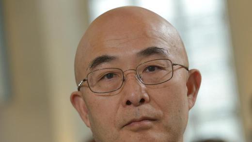 Liao Yiwu       -  Der chinesische Autor Liao Yiwu wurde 2012 mit dem Friedenspreis des Deutschen Buchhandels ausgezeichnet. Foto: Arne Dedert