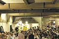 Mekka für Weingenießer: Im Herbst treffen sich in der Winzerhalle seit Jahren die Freunde des Escherndorf Lump. Die Kaffee-Bar der Halle könnte zum Gemeinschaftsraum werden.