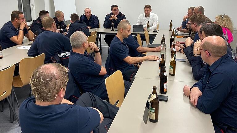 Regelmäßiger Austausch der CDU-Stadtratsfraktion mit Vertretern  aus allen Abteilungen der Freiwilligen Feuerwehr in Lauda-Königshofen.