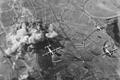 Alliierte Bomber über Deutschland, 1945.