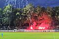 Beim Regionalligaspiel zwischen dem FC 05 Schweinfurt und dem FC Eintracht Bamberg Ende August 2023 gab es eine mehrminütige Unterbrechung, nachdem Pyrotechnik abgebrannt wurde. Jetzt musste sich ein junger Mann vor dem Amtsgericht Schweinfurt wegen eines Verstoßes gegen das Vermummungsverbot verantworten.