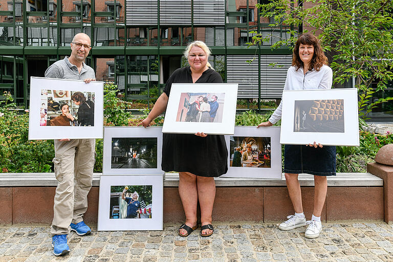 Sechs Preise für die Main-Post: Die Gewinner (von links) Thomas Obermeier, Silvia Gralla und Martina Müller.&nbsp;