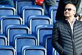 Blick nach oben: Sein Ziel, mit den Würzburger Kickers in die Profifußball zu kommen, hat Thorsten Fischer erreicht. Nun trennen sich die Wege zwischen dem Unternehmers und&nbsp; dem Noch-Drittligisten.