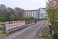 Brücken Bad Brückenau: neue Problemfälle       -  Die Brücke über die Sinn an der Sinntalklinik (im Hintergrund) könnte der nächste teure Problemfall für die Stadt Bad Brückenau werden. Die Überführung am Altenbrückenweg müsste relativ bald saniert werden.