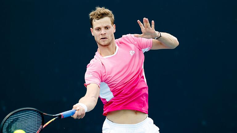 Australian Open       -  Yannick Hanfmann sorgt für das 2:0.