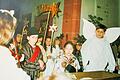 Höhepunkte für die Kinder sind die großen Feste des Kirchenjahres, so wie hier das Krippenspiel am Heiligen Abend aus dem Jahr 2004.