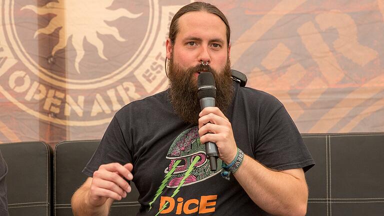 Kündigt einige Neuerungen beim Summer Breeze in Dinkelsbühl an: PR-Chef Alex Härtel.