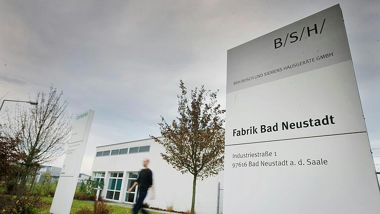 BSH Hausgeräte unterhält in Bad Neustadt ein Werk mit 460 Mitarbeitenden. BSH Hausgeräte unterhält in Bad Neustadt ein Werk mit 460 Mitarbeitenden.