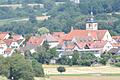 An den Sanierungsarbeiten an der Kirche von Oberstreu beteiligt sich auch die Gemeinde.