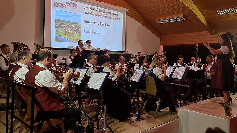 Orchester Musikverein Stammheim.